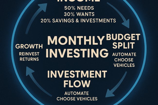 How to Invest Monthly Using a Budget System (B.S.)