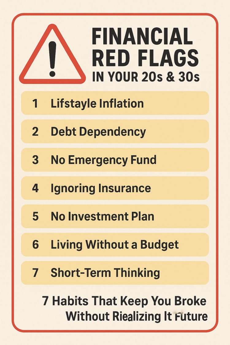 Financial Red Flags in Your 20s and 30s