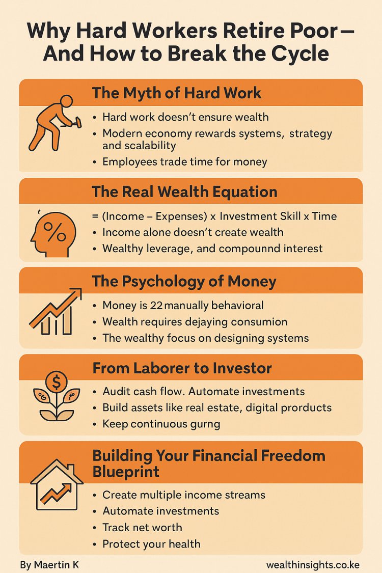 Why Hard Workers Retire Poor — And How to Break the Cycle