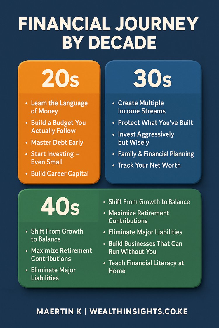 Financial Guide: Building Wealth in Your 20s, 30s, and 40s in View of Retirement
