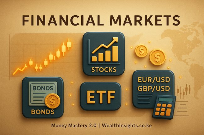 FINANCIAL MARKETS 101: A COMPLETE GUIDE TO STOCKS, BONDS, ETFs, FOREX, MARKET ANALYSIS & SMART INVESTMENT STRATEGIES