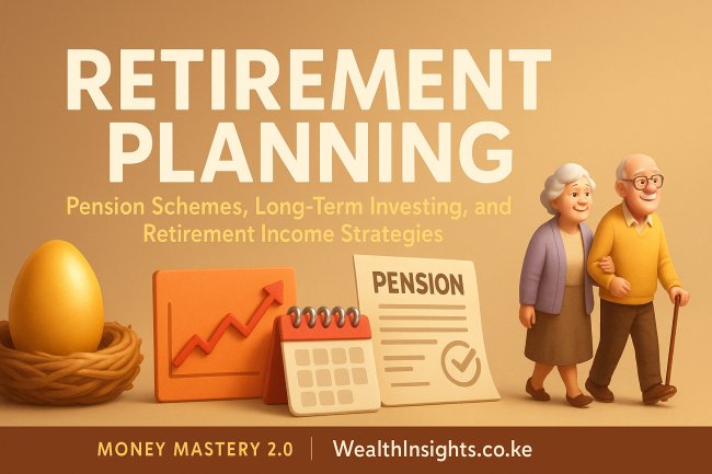 RETIREMENT PLANNING: A COMPLETE GUIDE TO PENSION SCHEMES, LONG-TERM INVESTING & RETIREMENT INCOME STRATEGIES