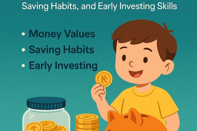 Finance for Kids: Teaching Children Money Values, Saving Habits, and Early Investing Skills