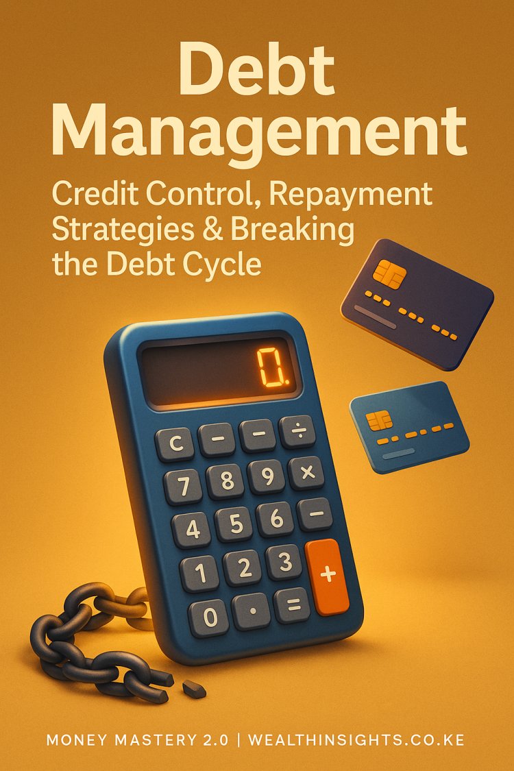 DEBT MANAGEMENT: CREDIT CONTROL, LOAN REPAYMENT STRATEGIES & HOW TO BREAK THE DEBT CYCLE