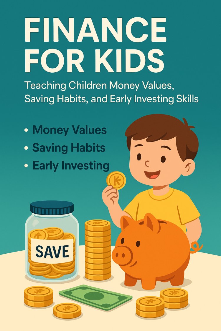 Finance for Kids: Teaching Children Money Values, Saving Habits, and Early Investing Skills