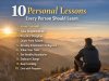 10 Personal Lessons Every Person Should Learn for a Meaningful and Successful Life
