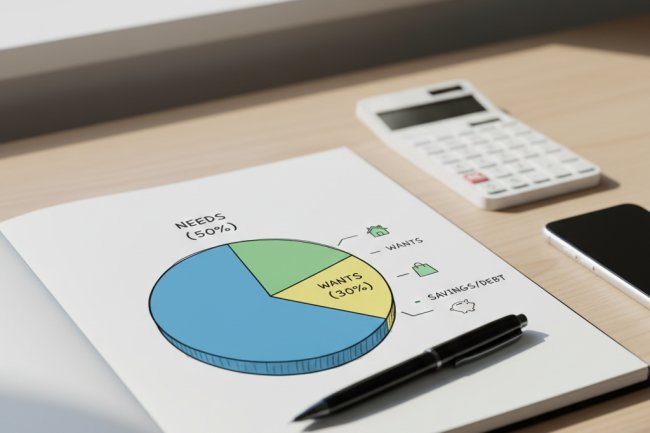 The 50/30/20 Rule Explained With Examples: A Simple Budgeting Method for Financial Freedom