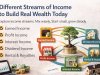 Different Streams of Income to Build Real Wealth Today