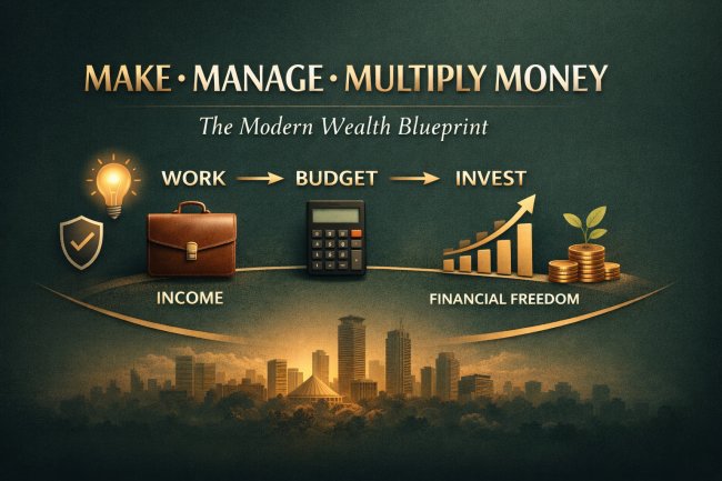 Make, Manage & Multiply Money: The Modern Wealth Blueprint for Financial Freedom
