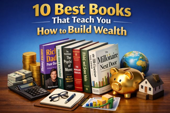 10 Best Books That Teach You How to Build Wealth