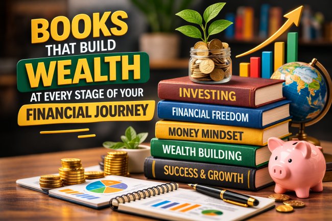 Books That Build Wealth at Every Stage of Your Financial Journey