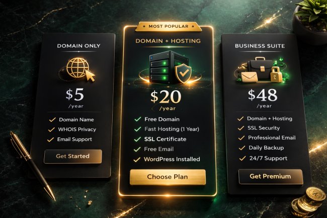 Why Every Entrepreneur Needs a Domain Name in 2026 — And How to Get One for $5