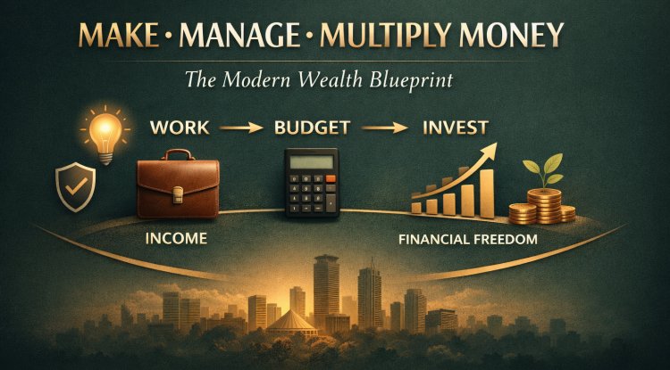 Make, Manage & Multiply Money: The Modern Wealth Blueprint for Financial Freedom