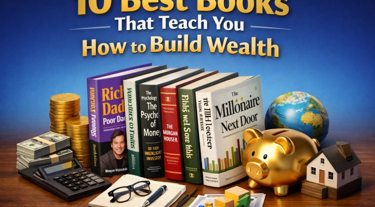 10 Best Books That Teach You How to Build Wealth