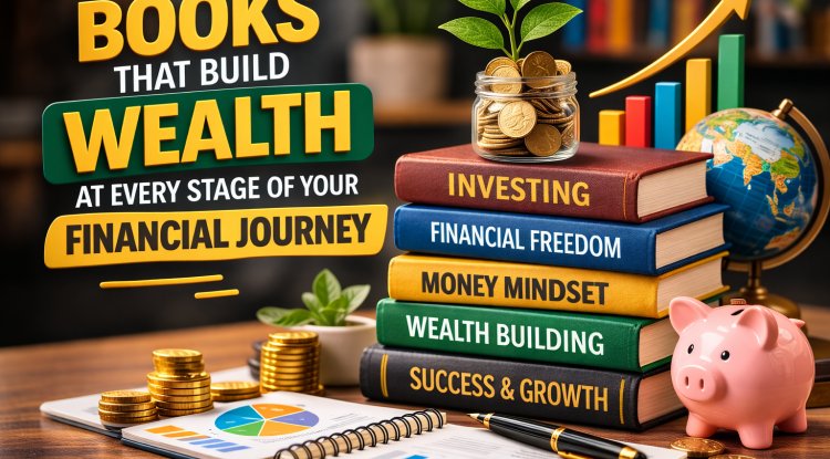 Books That Build Wealth at Every Stage of Your Financial Journey