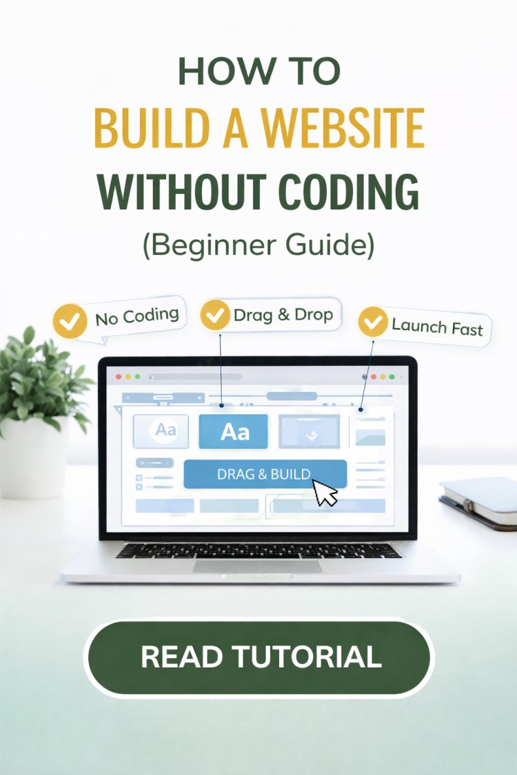 How to Build a Website Without Coding (Beginner Guide)