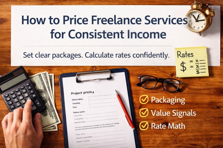 How to Price Freelance Services for Consistent Income
