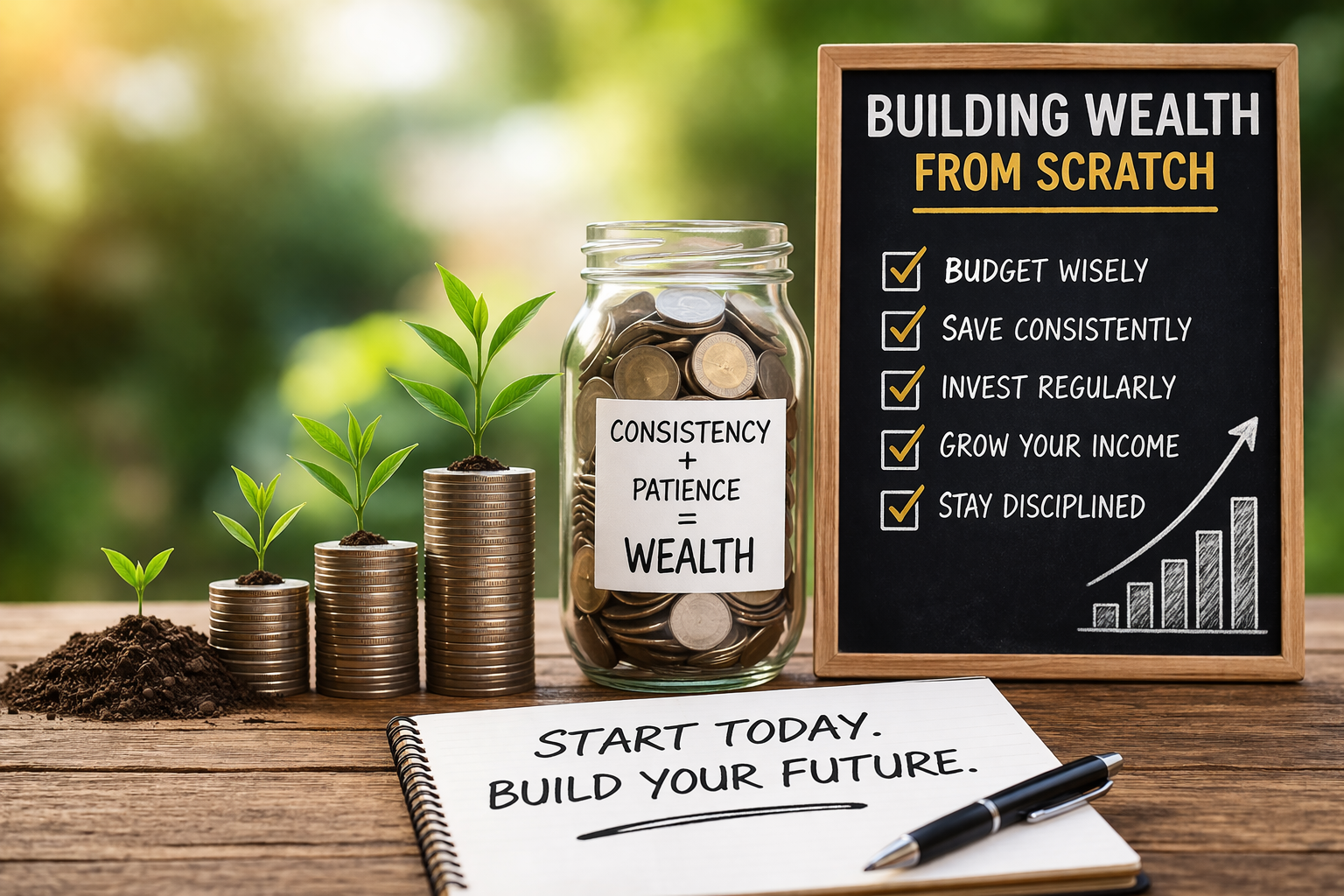Building Wealth From Scratch: A Practical Blueprint